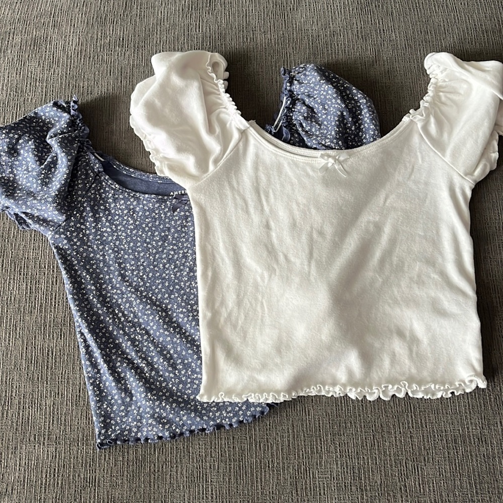 2 cap sleeve shirts